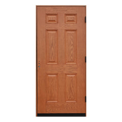 Brand New Flush Oak White Wooden Grain Single Louvre Doors House With Low Price on China WDMA