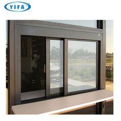 Burglar proof grill designs aluminum sliding window on China WDMA