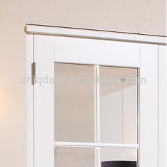 CHINA WHITE 8 PANE EXTERIOR FRENCH WOOD DOORS WITH SIDE FRAME RIGHT, FULLY DECORATED on China WDMA