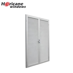 CSA NFRC AS2047 standard custom large quality secure retractable white aluminum screen doors for homes patio doors on China WDMA