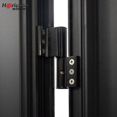 CSA NFRC AS2047 standard custom residential aluminum single casement hinged glass security door on China WDMA