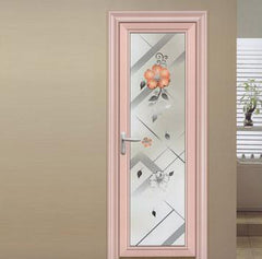 Casement Swing UPVC PVC Exterior Solid Modern Door Design French Door With Security Screen Blind on China WDMA