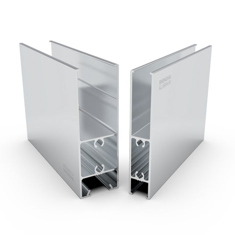 Cheap Buy Best New Slimline Architectural Anodised Aluminium Windows Mexico White Aluminum Frame Glass Windows on China WDMA