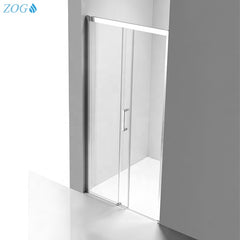 Cheap Price Glass Sliding Shower Door with Aluminum Magnetic Strip on China WDMA