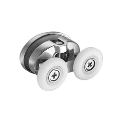 Cheap Price Nylon Shower Room Parts Double Rollers,Swing Wheels, Guide Wheels for Glass Sliding Door on China WDMA