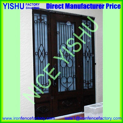Cheap Wrought Iron Security Screen Interior Door on China WDMA