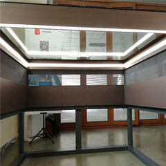 Cheap aluminium electric automatic sliding vertical lift up folding double plated glass dust proof windows on China WDMA