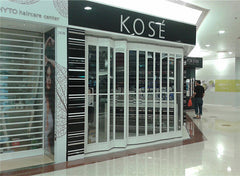 Cheap aluminum frame automatic/manual glass PC crystal roller shutter door/sliding doors/grill door on China WDMA