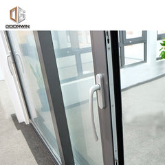 Cheap custom interior sliding doors cost of 3 panel patio door colored glass on China WDMA