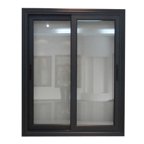 Cheap house picture double glazed tempered glass aluminum sliding window frame price aluminium on China WDMA