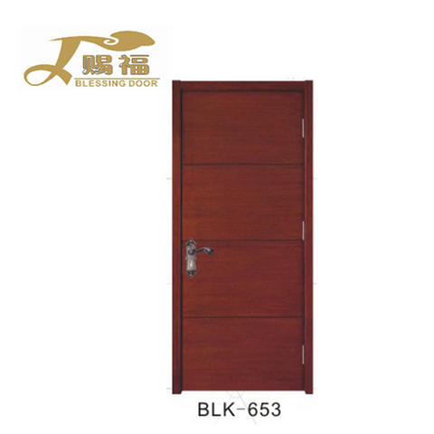 Cheap price panels Solid Oak Interior Wood Teak Wood Front Door Design upvc french doors on China WDMA