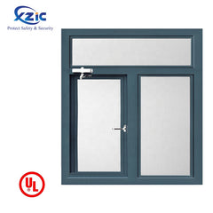 Cheap price philippines style picture aluminum frame sliding 1 hour fire rated window and door on China WDMA