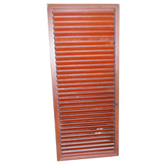 Cheapest bathroom casement door with ventilation aluminum louvers on China WDMA