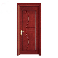 Cheapest composite wood swing entry MDF doors on China WDMA