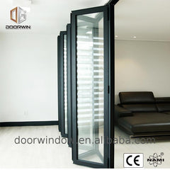Cheapest double bifold door sizes doorwin folding patio doors price cost on China WDMA