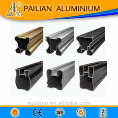 China Aluminium Sliding Wardrobe Door Profile Aluminium top track and mullion extrusion profiles for Sliding Wardrobe Door on China WDMA
