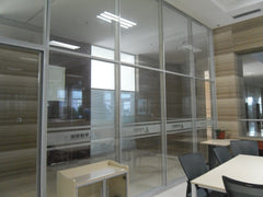 China Amazing & beauty decorative Aluminium Modern glass partition wall with sliding doors competitive Prices on China WDMA