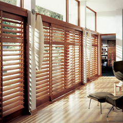 China Custom Horizontal Wooden Color Security Basswood Window Decoration Shutters on China WDMA
