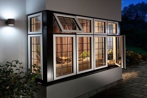 China Customized Colors Double Glazing Aluminum Profile For House Casement Windows And Doors on China WDMA