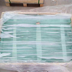 China Manufacturer High Quality Clear Tempered Glass Strip Glass Louvres on China WDMA