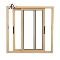 China Supplier tempered glass thermal break sliding aluminum window with screen on China WDMA