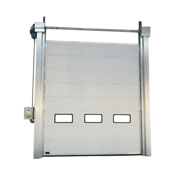 China Wholesale Automatic Aluminum Garage Door Wholesale With Windows on China WDMA