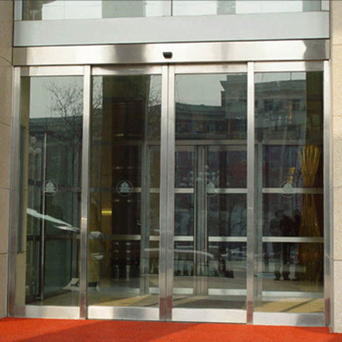 China commercial automatic sliding glass doors cost on China WDMA
