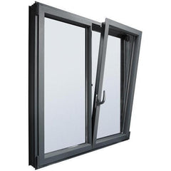 China factory price Customized Aluminium Tilt Turn double glazed Window With Manual Blinds for apartment on China WDMA