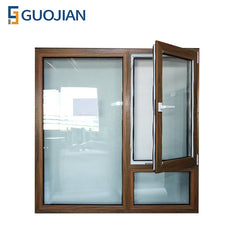 China market PVC UPVC Casement window design with USA standard on China WDMA