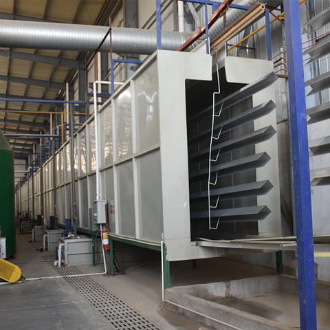 China pass ISO9001 factory security/aluminium powder doors powder coating line on China WDMA