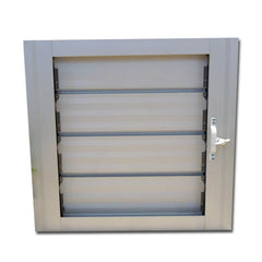 China supplier 6mm Tempered Glass Shutter Pvc /Upvc Louver Windows Design PVC Plastic Window Louver high quality soundproof on China WDMA