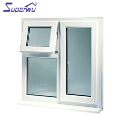 China supplier hot sale good appearance pvc large glass windows on China WDMA