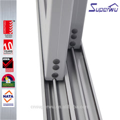 China suppliers aluminium water proof double glazed sliding glass door on China WDMA
