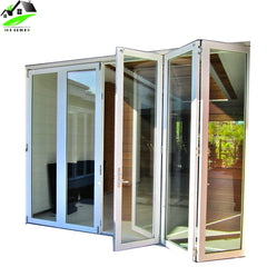 China suppliers prices Exterior aluminum accordion folding door windows on China WDMA