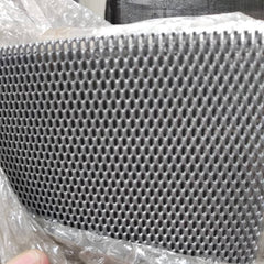 China supply 0.5mm 1.8mm thickness DVA screen one way vision mesh fly screen aluminum expanded mesh for door security screen on China WDMA