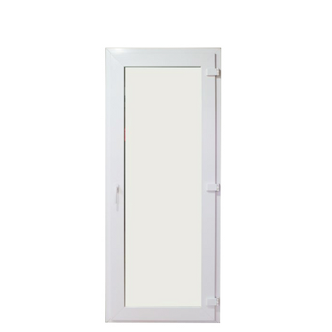 Chinese factory corrosion-proof pvc casement doors commercial swing door glass french with cheap price on China WDMA