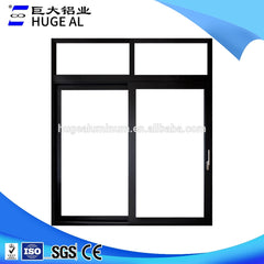 Chinese supplier huge aluminum window glass window with mosquito net ,price of aluminium sliding window on China WDMA