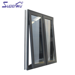 Classic design Australian standard double glazed awning window on China WDMA
