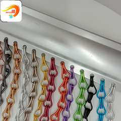 Colorful Chain Link Curtain For Doorway Screen on China WDMA