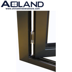 Commercial system accordion bifold patio doors aluminium frame with tempered glass on China WDMA