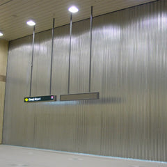 Composite steel fire-rated lateral sliding shutter door in Guangzhou on China WDMA