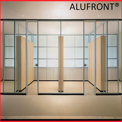 Cost-effective Aluminium Framed Glass Office Partition Walls on China WDMA