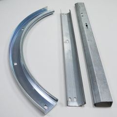 Custom Cheap Steel Vertical Sliding Sectional Door Track on China WDMA