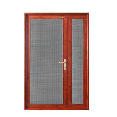Custom Good Transmittance Aluminium Mosquito Net Door/Stainless Steel 304 Casement Security Screen Door on China WDMA