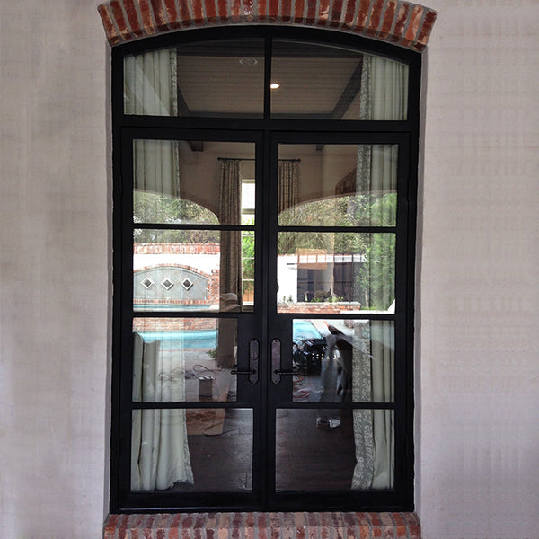 Oval Glass Entry Door