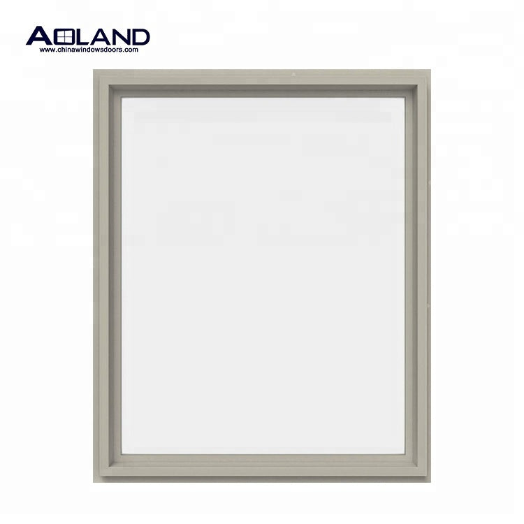 Custom impact resistant fixed double / triple glazing windows American ...