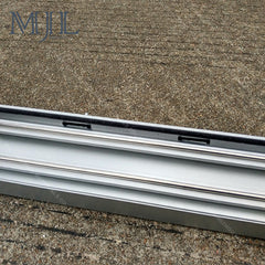 Custom size silver interior aluminum sliding window frame price philippines on China WDMA