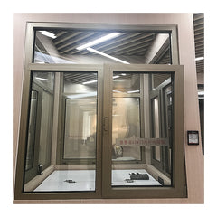 Custom two or three track bronze color sliding windows and doors frames on China WDMA
