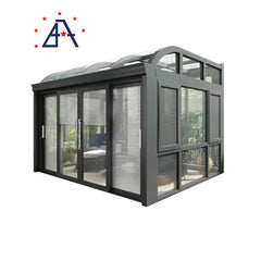 Customized Aluminium Retractable Sunroom Glass Sunrooms with Sliding Doors on China WDMA