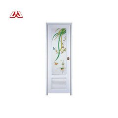 Customized PVC size style aluminium door frame for Indian style interior front casement doors on China WDMA